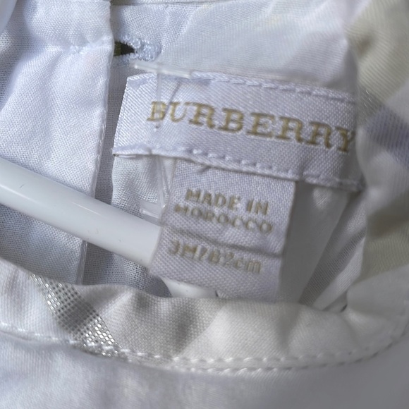 INFANT GIRLS Burberry Dress Size 3 Months - Picture 8 of 12
